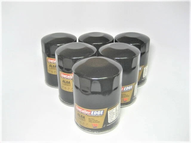 Set of 6 Engine Motor Replacement Oil Filter Element for Installer Edge AL8A L30001
