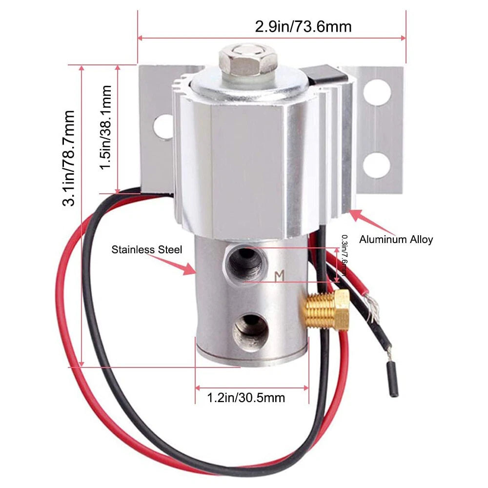 Front Brake Line Lock Kit for Universal Vehicles (Heavy Duty)