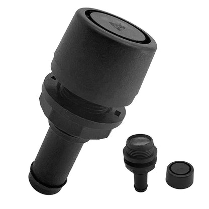Fuel Tank Vent for Fuel System (3279mm, Black Nylon, Splash-Resistant)