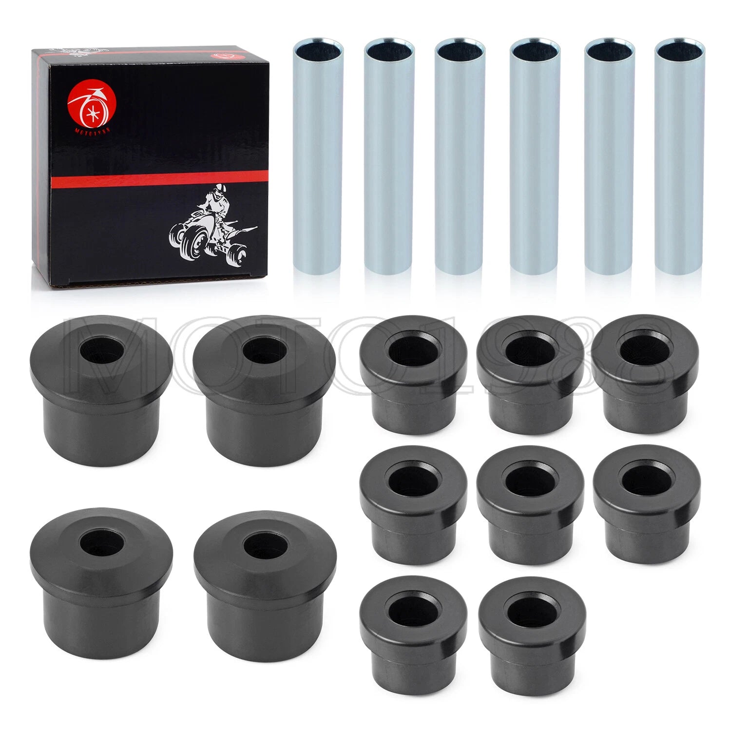 Complete Rear Leaf Spring Bushing & Sleeve Kit for EZ-GO RXV (2008–Present)