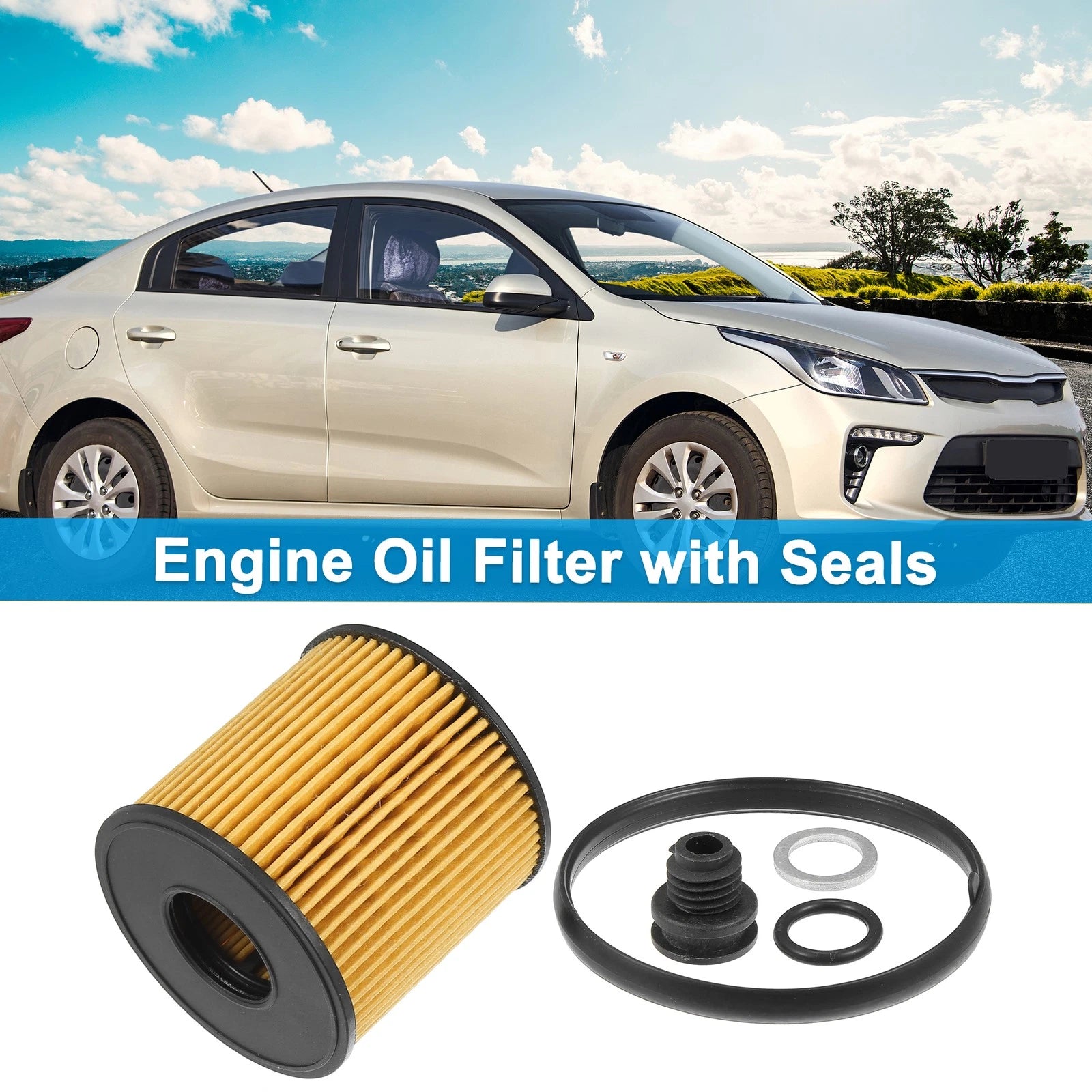 Engine Oil Filter Replacement for Hyundai Elantra (2011–2016)