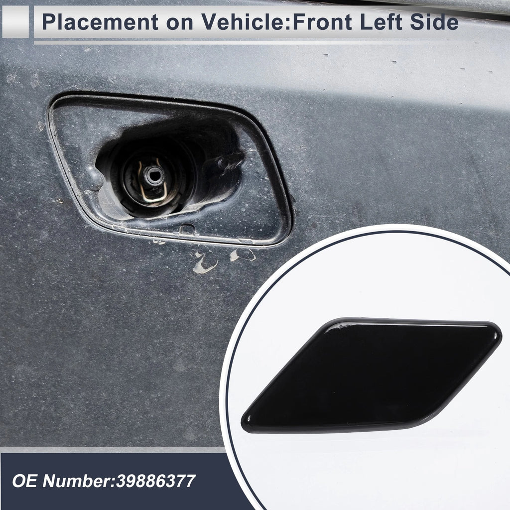 Bumper Headlight Washer Nozzle Cover Cap for Volvo S40 (2004–2011)