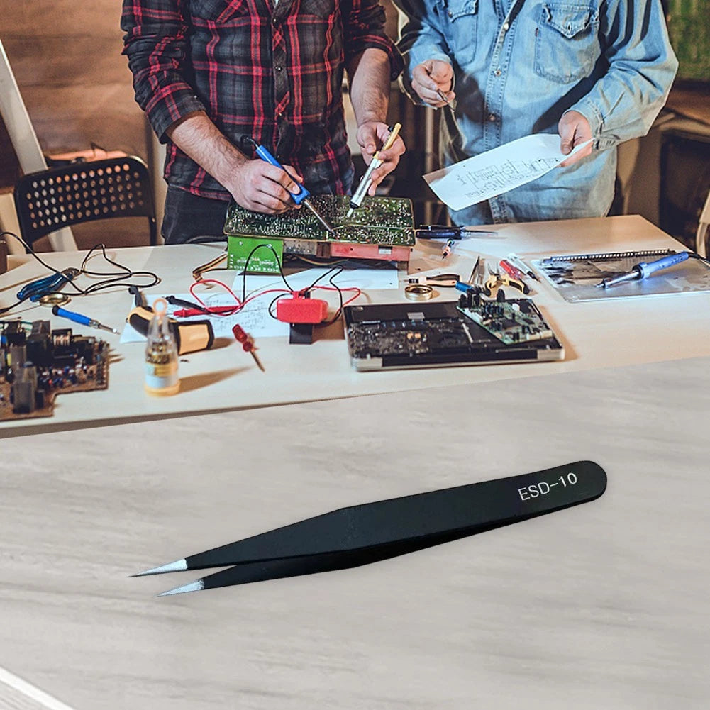 Anti Static Tweezers for Electronic Parts Handling