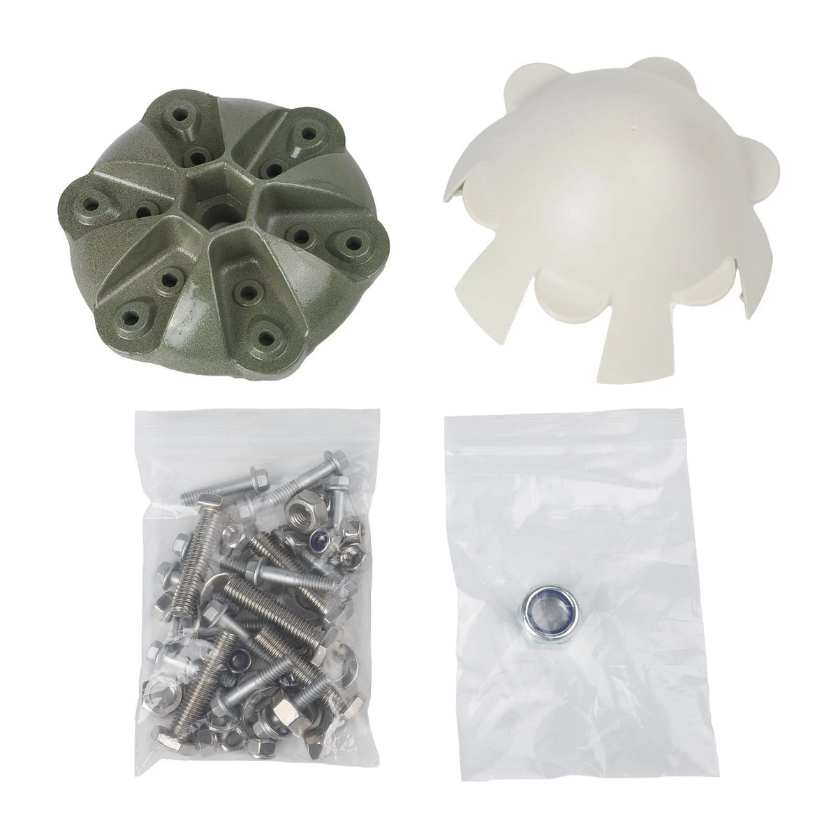 Wind Turbine Hub Cover Kit for Wind Turbines (Complete with Fasteners)