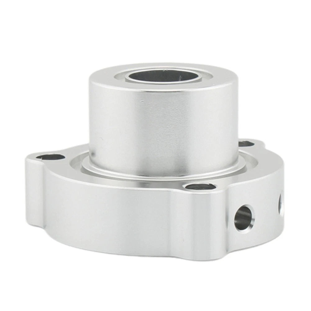 Silver Blow Off Valve BOV Dump Adaptor Spacer For Audi A3 2.0T FSI B7 Engine