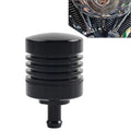 1x Universal Vented Engine Motor Breather Canister For Harley Custom Application