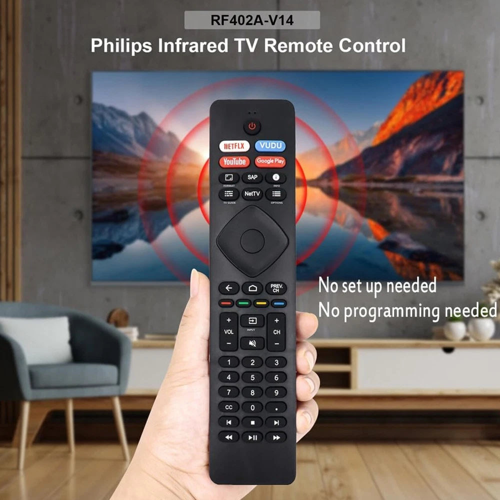 Remote Control Replacement RF402A-V14 IR for Smart TV