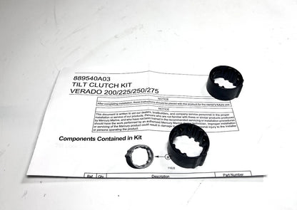 2X Tilt Clutch Kit for Mercury (889540A03)