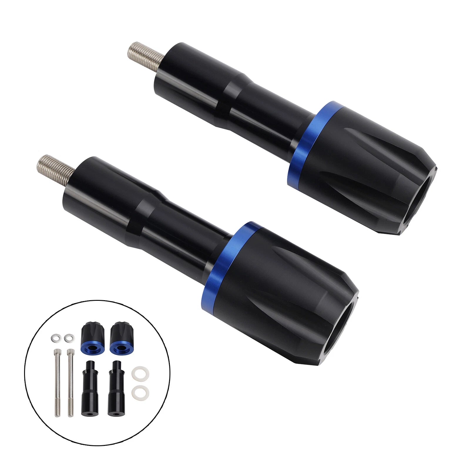 CNC Anti-Crash Frame Sliders Protector for Yamaha YZF-R7 (2021–2023)