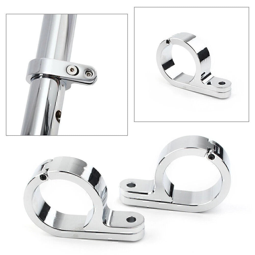1-1/4" Universal Motorcycle Handlebar Mount Clamp Clock for 1.25" Bars