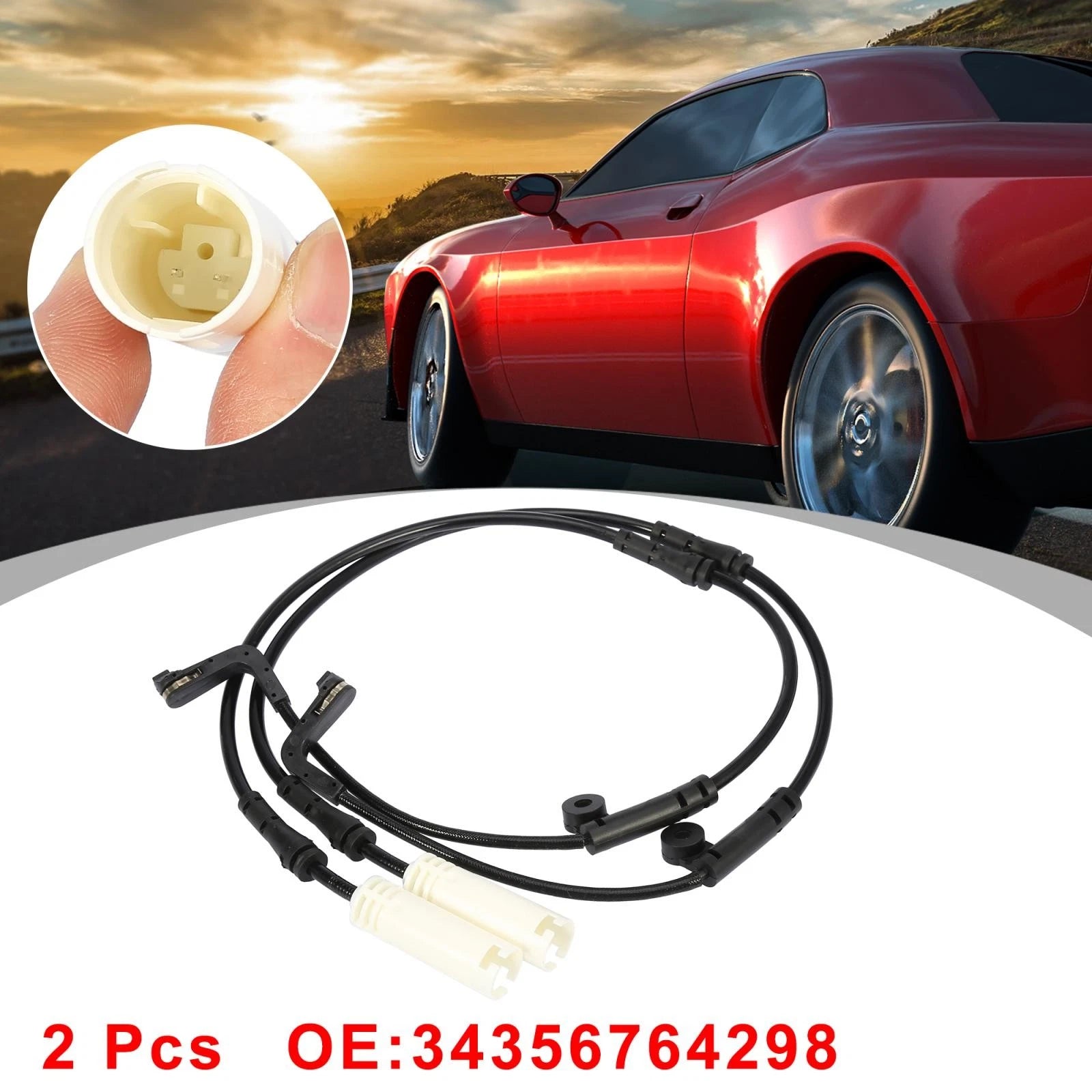 Brake Pad Wear Sensor Front Set for BMW 3 Series (2014–2020)