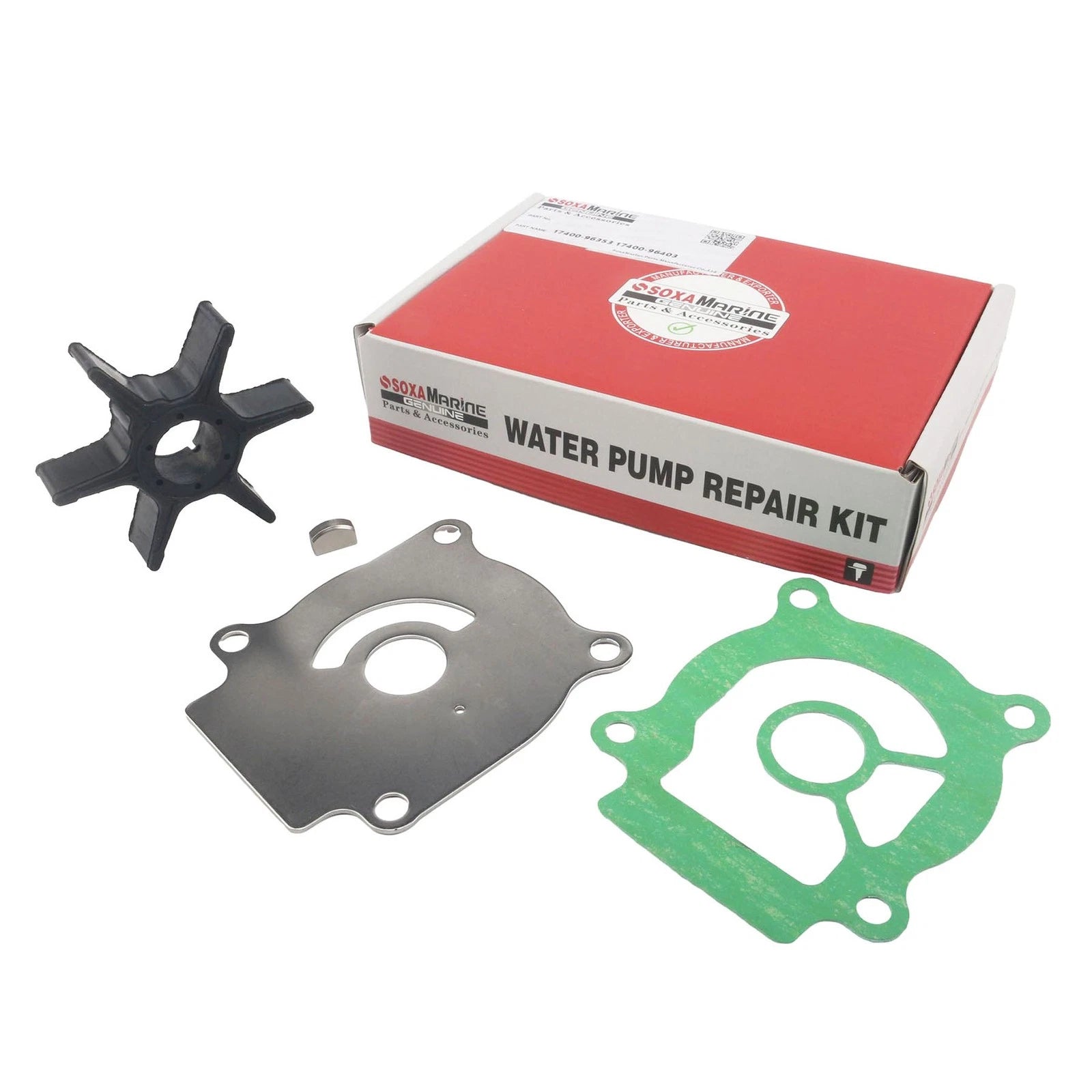 Outboard Water Pump Impeller Repair Kit for Suzuki 20-50 HP