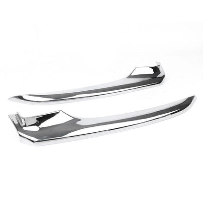 2X Chrome Front Bumper Trim for Toyota Camry (2018)