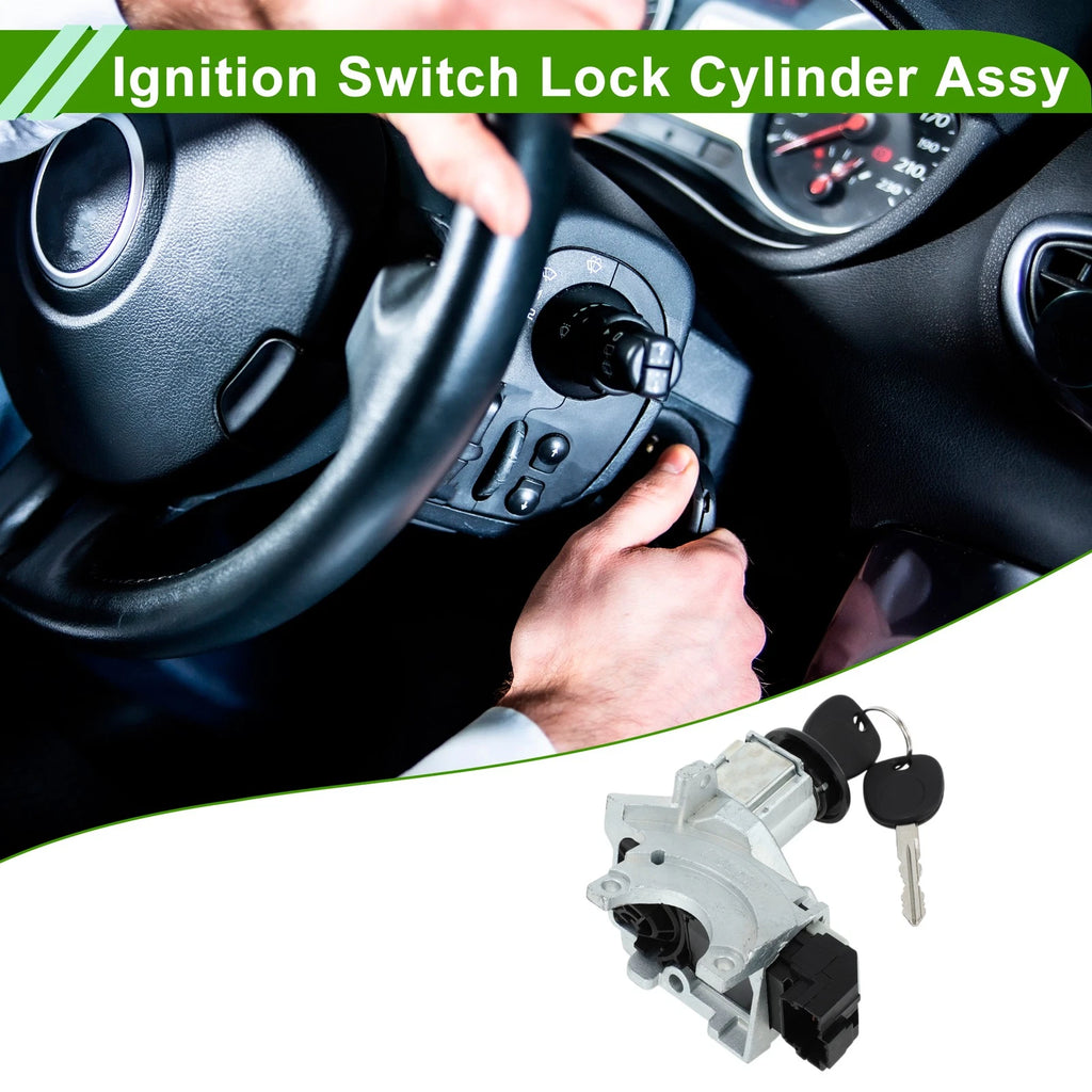 Ignition Lock Cylinder Assembly for Chevrolet Silverado 1500 3500 (2007–2018)