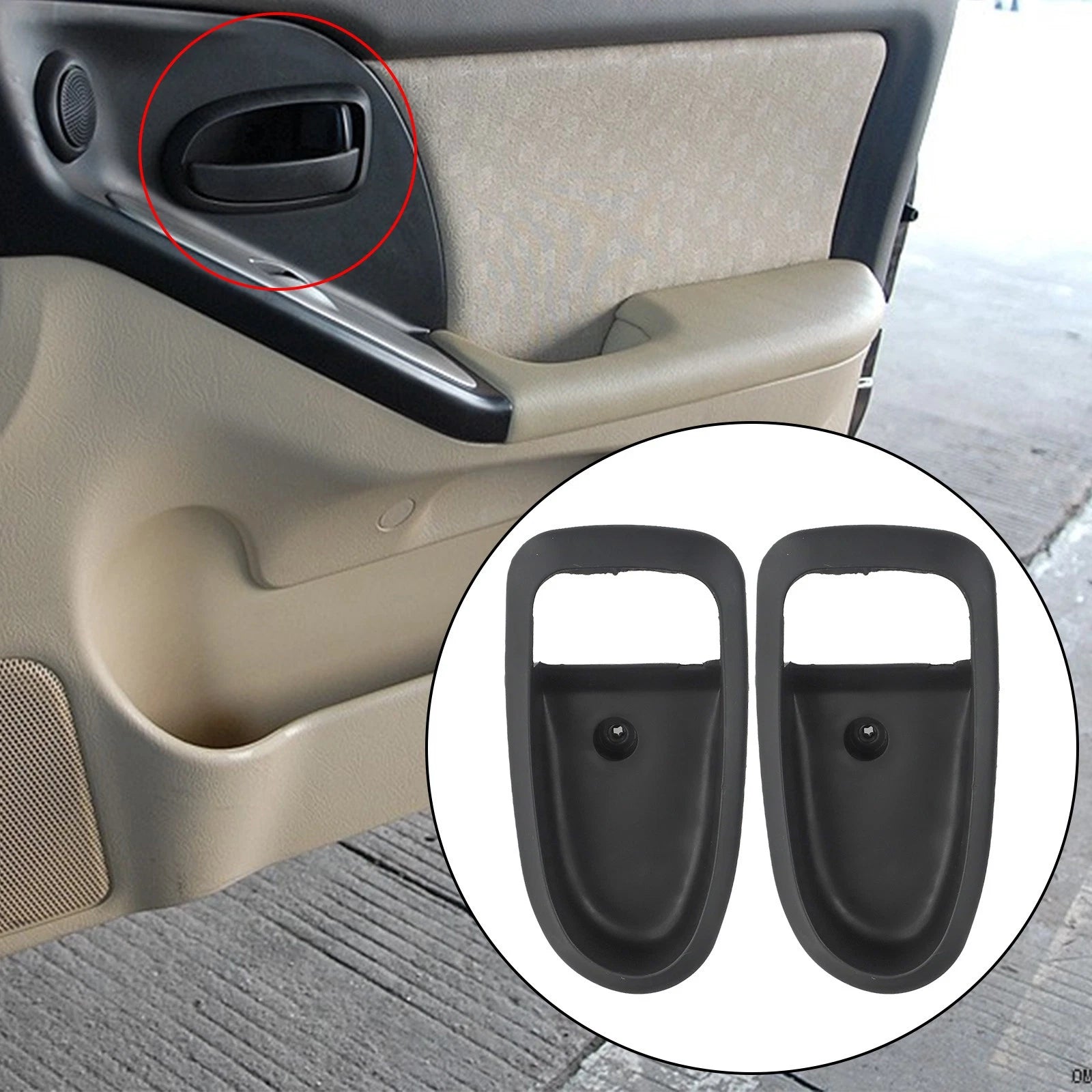 Interior Handle Covers for Hyundai Elantra (2017–2020)