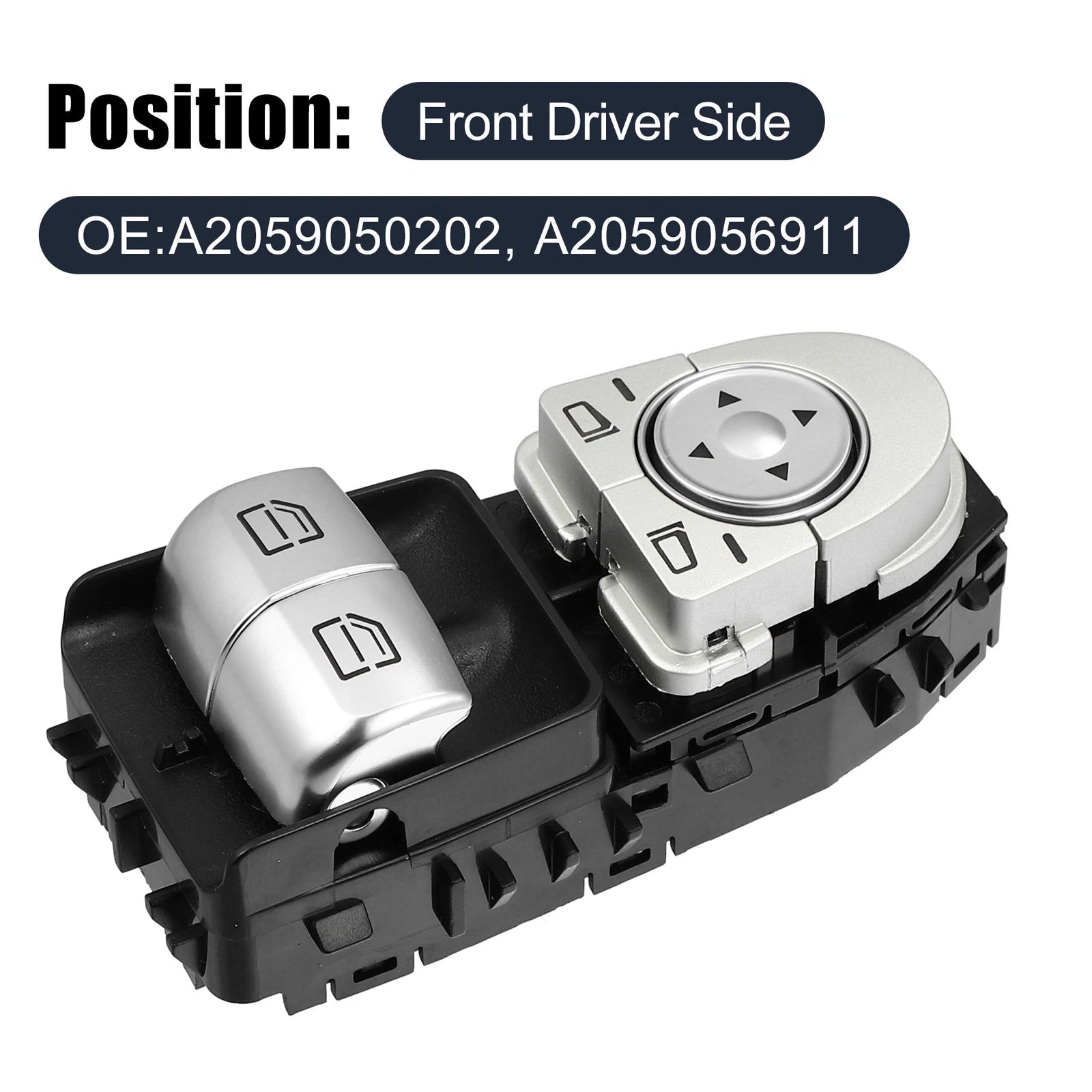 Left Side Power Window Switch Master for Mercedes V-Class W447 (2014–2023)