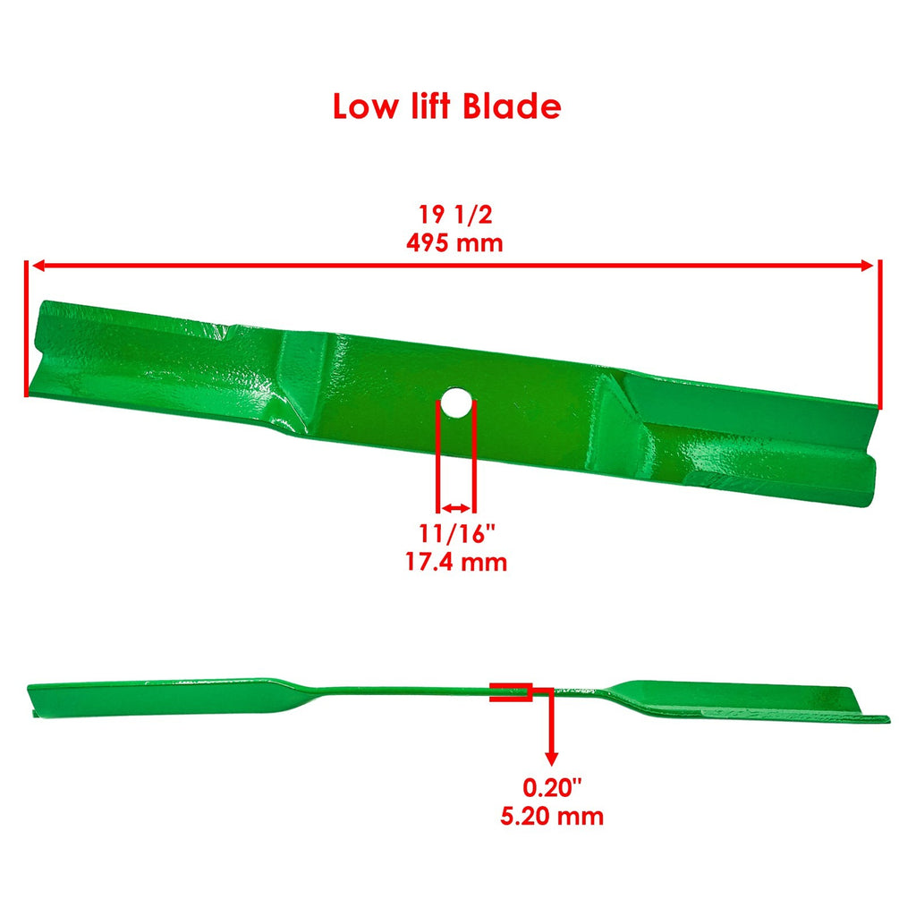 Deck Spindle Belt Replacement for John Deere GT225 LX200 LT170 (38 inch)