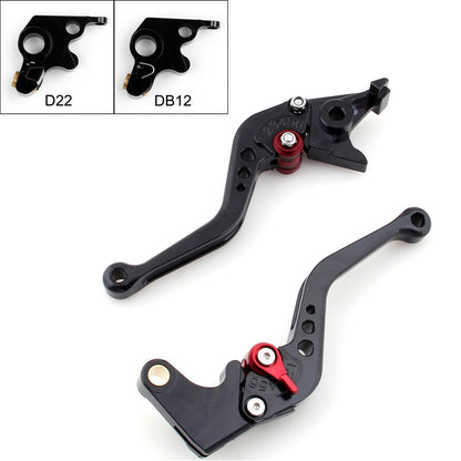Brake Clutch Levers for Ducati Monster 400 620 695 696 796 S2R 800 (2000–2019) Black