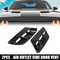 2PCS Hood Air Vent Cover Replacement for Dodge Challenger (2015–2020)