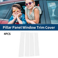4pcs Car Pillar Window Trim Replacement for Chevrolet Silverado (2014–2018)