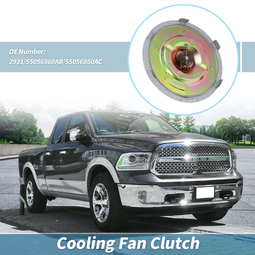 Cooling Fan Clutch Replacement for Dodge Ram 1500 2500 (2009–2010)