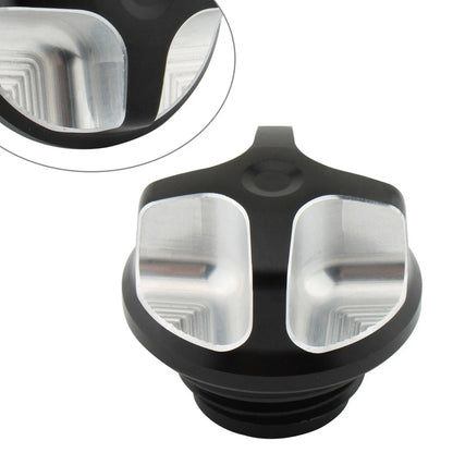 Engine Oil Cap for Honda GL1500 Goldwing (1988–2000) Black & Chrome