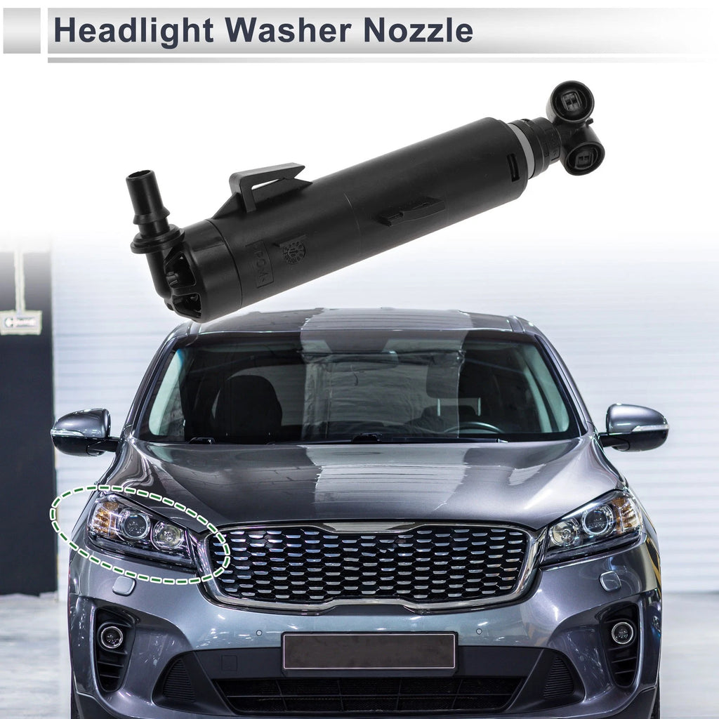 Front Passenger Side Headlight Washer Nozzle for Audi A8 (2003–2010) No. 4H0955102B