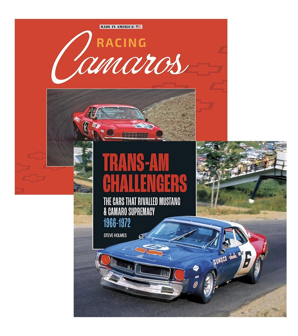 Trans-Am Challengers & Racing Camaros Book Set (1970–1981)
