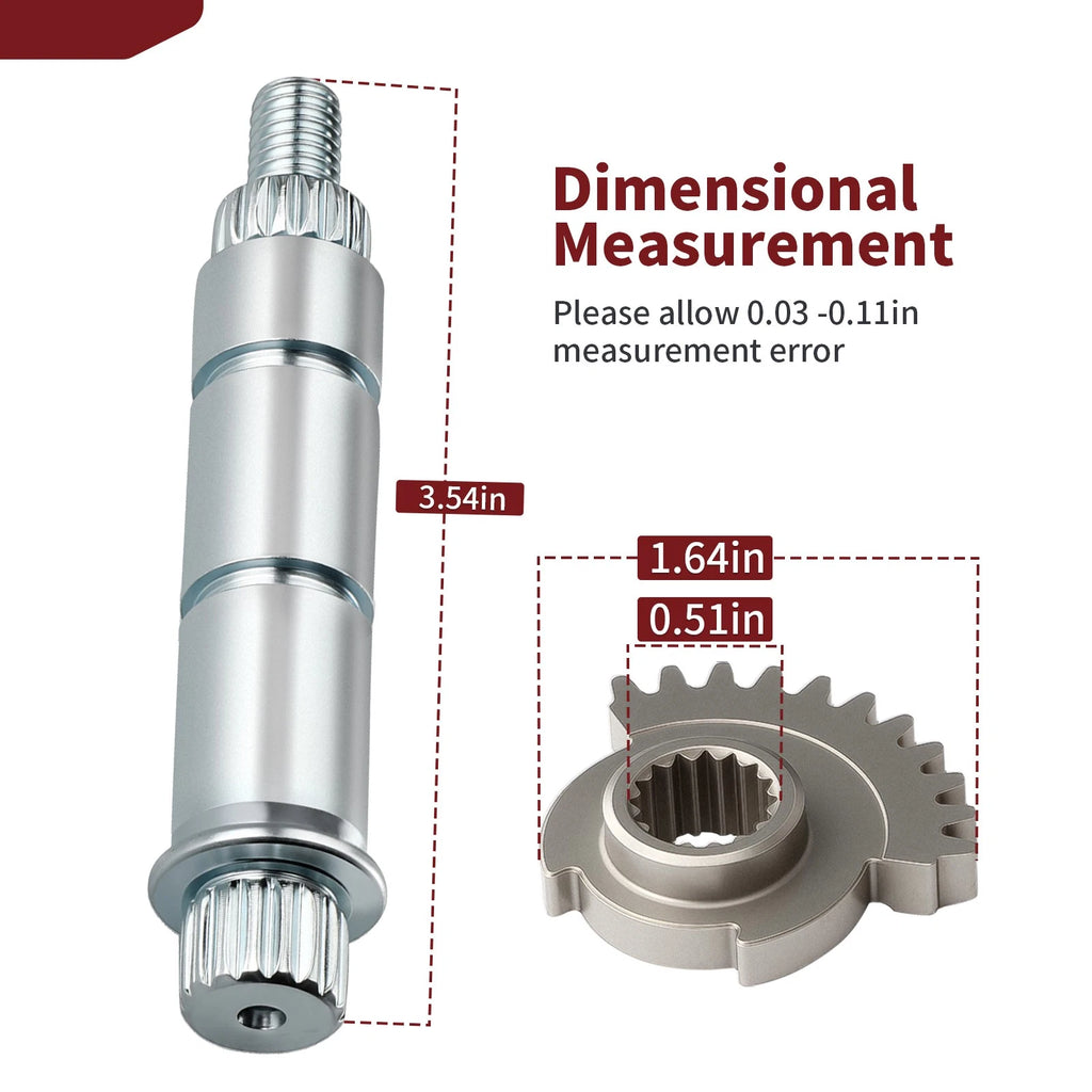 Gear Selector & Shift Shaft for Polaris Ranger 500 570 900 1000 (2013–2023) 3233832 3235238