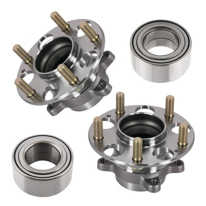 Front Wheel Bearing Rear Hub Assembly for Acura ILX (2013–2018) BR930862