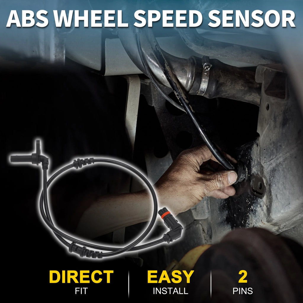 2pcs Front Side ABS Wheel Speed Sensor for Mercedes-Benz CLS550 (2005–2015)