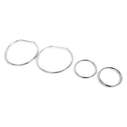 Speedometer Gauge Dial Rings Bezel Trim for BMW 3 Series E36 (1990–2000)