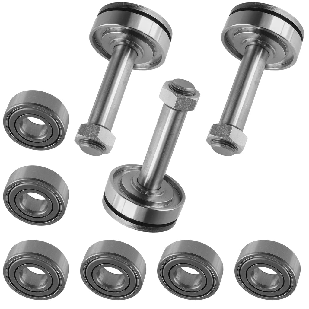 3x Spindle Shaft and Bearing Replacement for John Deere 108 38 in Deck (NEW)