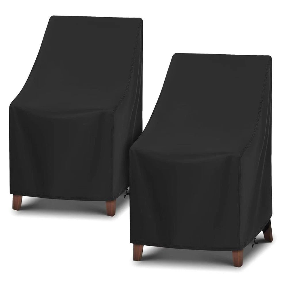 Outdoor Chair Cover for Stackable High Back Chairs (Heavy Duty)