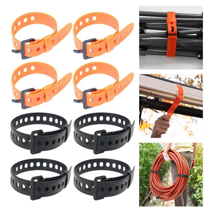 Rubber Utility Strap for Secure Loads Lashing Iron Pipes