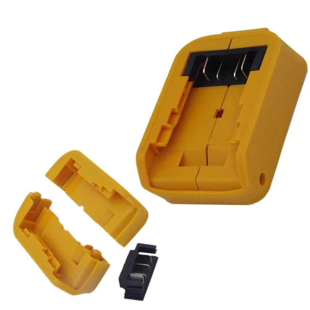 18V Battery Adapter with LED Light Dual USB Converter for DCB203 DCB200