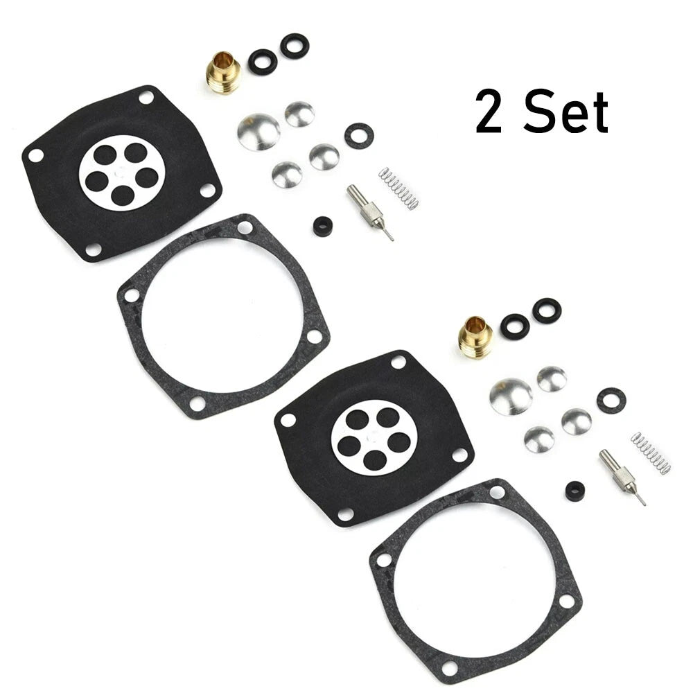 Set of 2 Carburetor Rebuilt Kits for Tecumseh (630978, 630932)