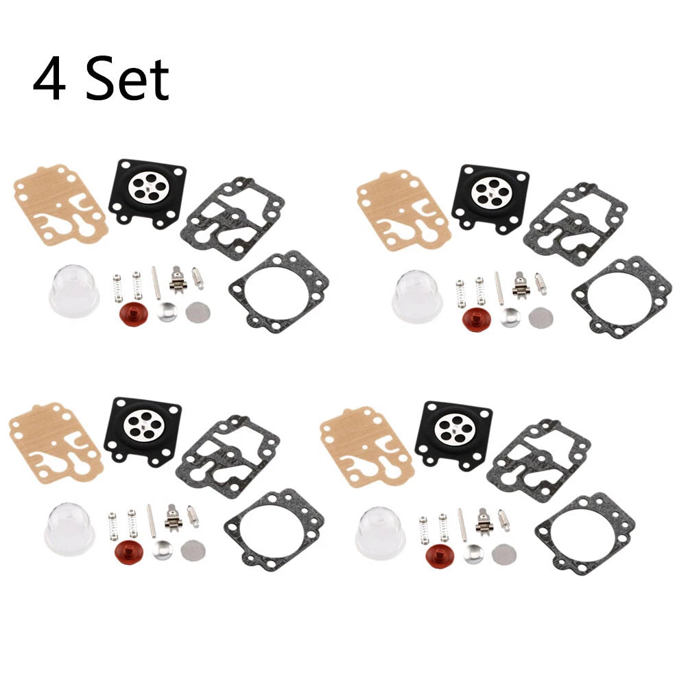 Set of 4 Carburetor Repair Kits for Honda CG260 (43CC, 52CC) 40-5/44F-5
