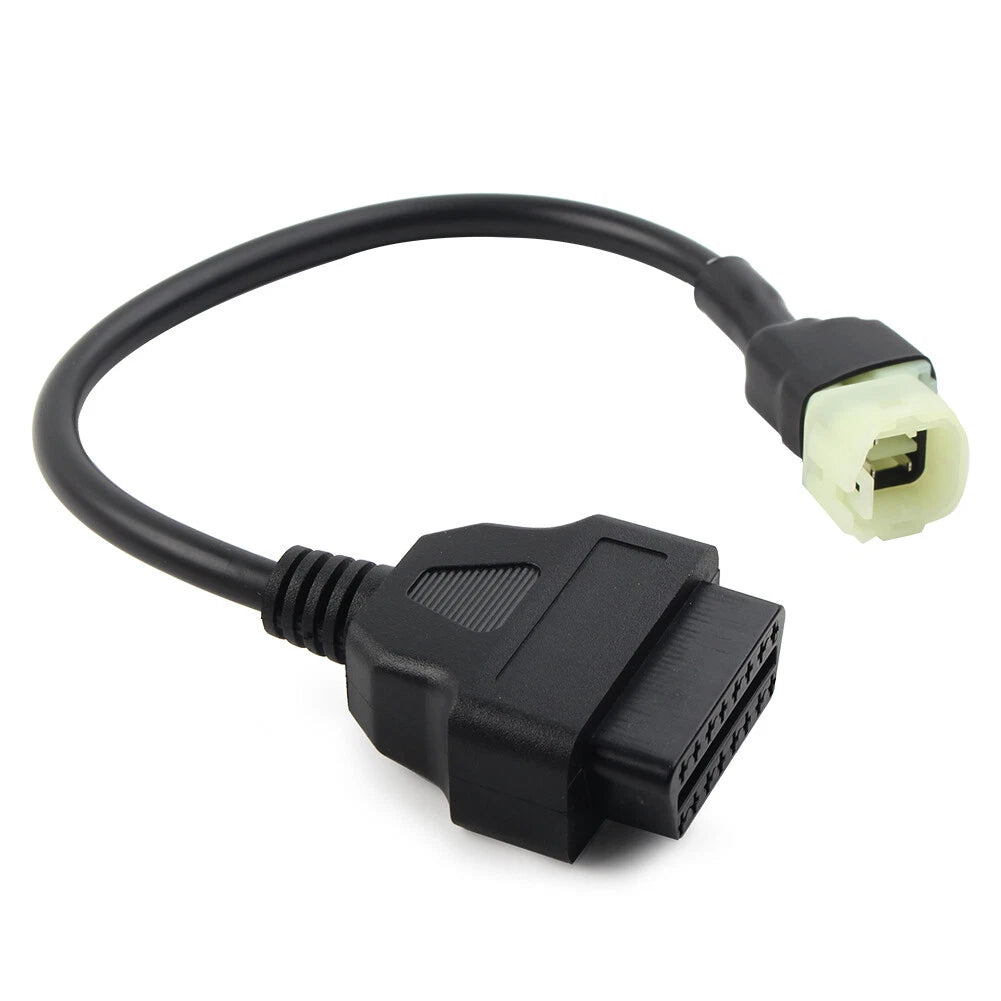 OBD2 Cable Connectors for Honda Motorcycles (4 Pin to 16 Pin)