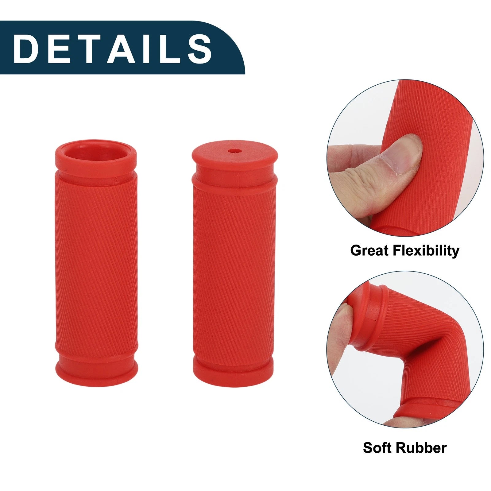 Handlebar Grips 85mm Lightweight End Grip Protectors for Universal MTB (All)