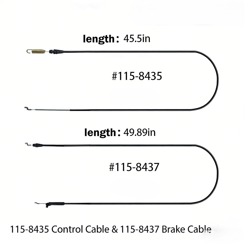 2X Lawn Mower Cable Set for Toro (115 Series)