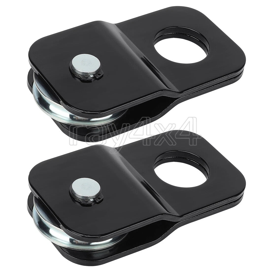 2 Pack Recovery Winch Snatch Block for ATV UTV (8,000 lbs Capacity)