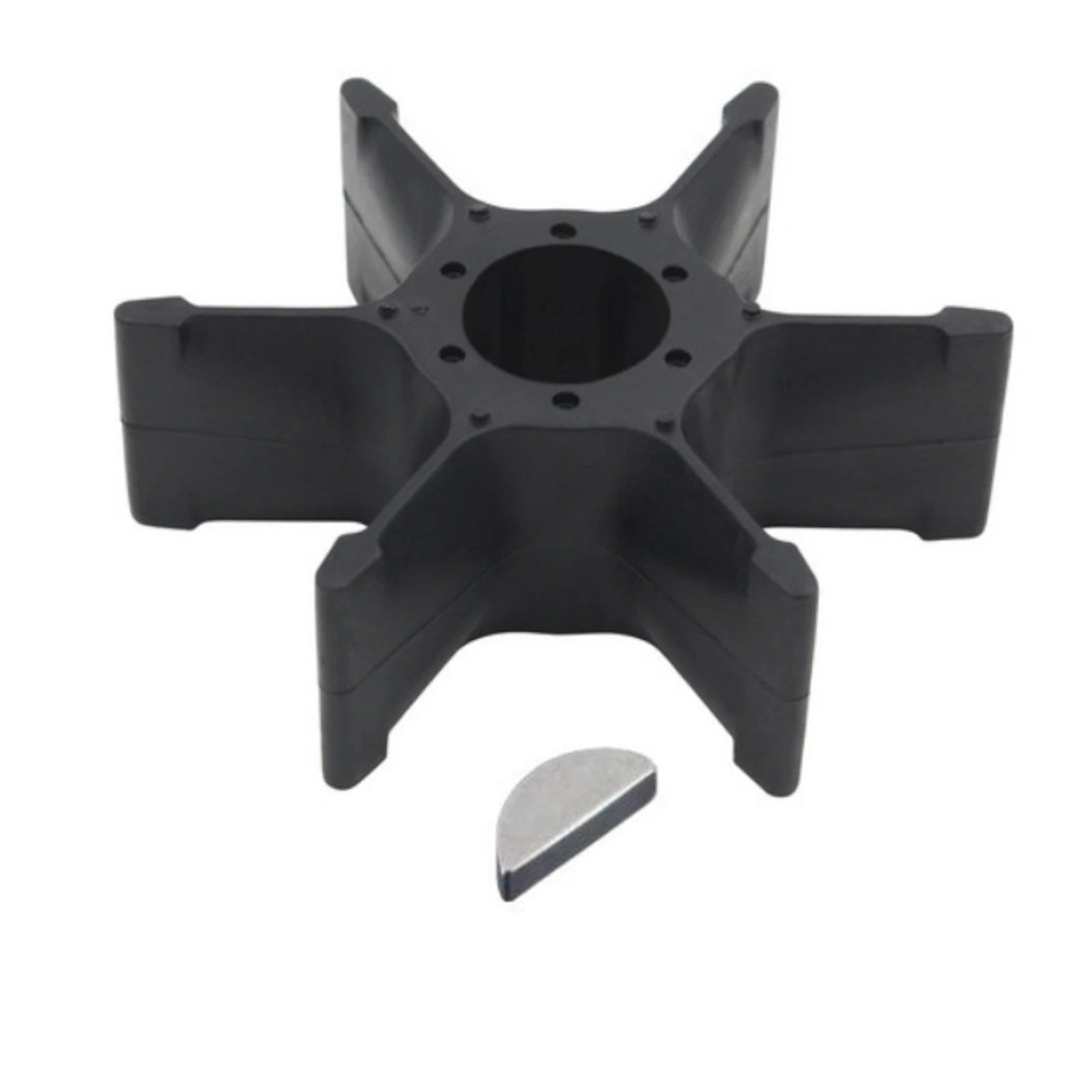 Water Pump Impeller with Key for Yamaha Outboard 40 HP (1996–2006) 6F5-44352-00 6F5-44352-01