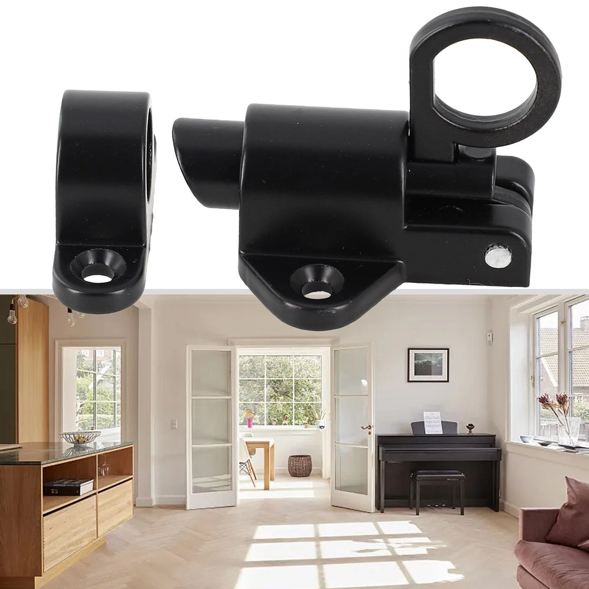 Automatic SashLock Door Latch for