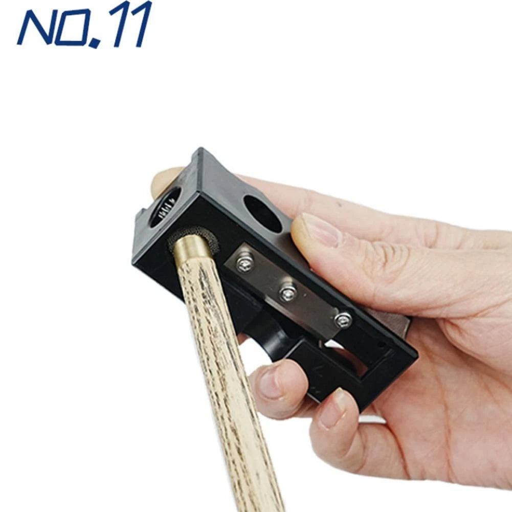 Pool Cue Tip Shaper for Billiards (10 Functions)