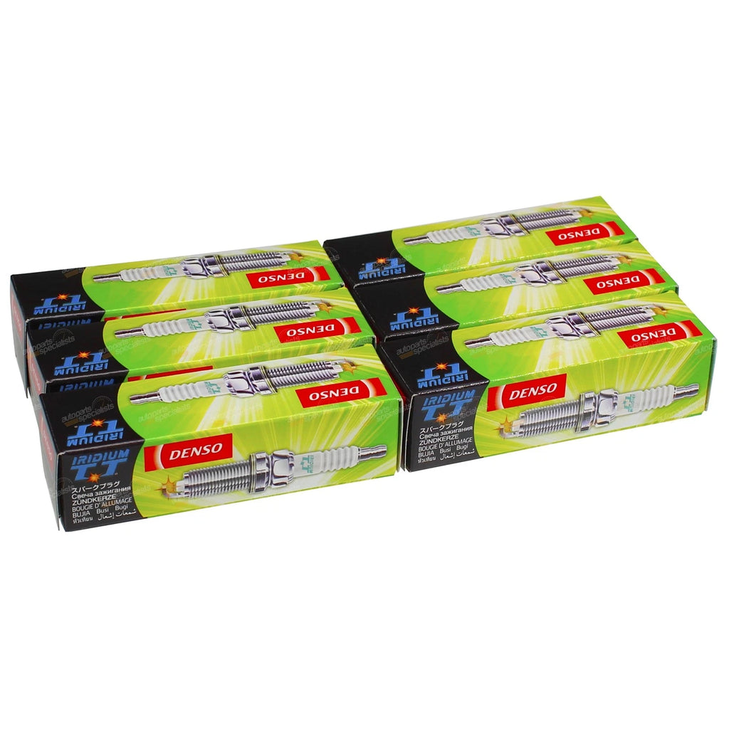 6 Denso Iridium Spark Plugs for Ford Falcon Van XE (1982)