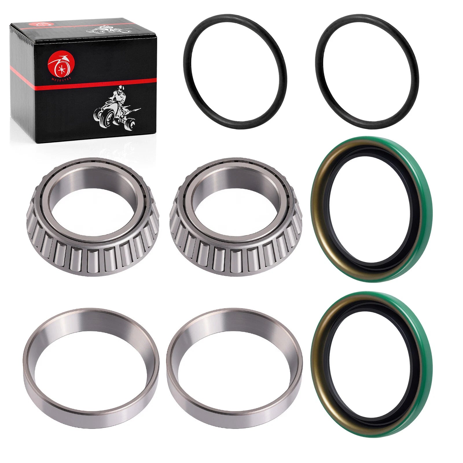 Rear Hub Repair Kit for Polaris Scrambler 500 4x4 (1998–2012) 2x4 (2001–2002)