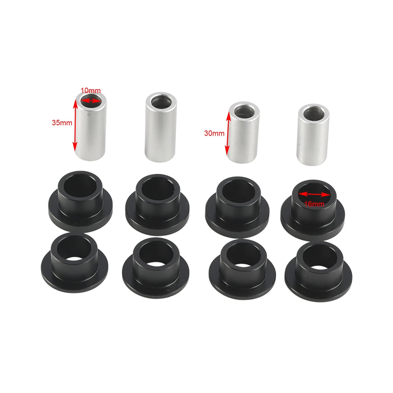 Shock Absorber Bushings for Polaris Ranger 570 700 800 900 1000 (2015–2023)