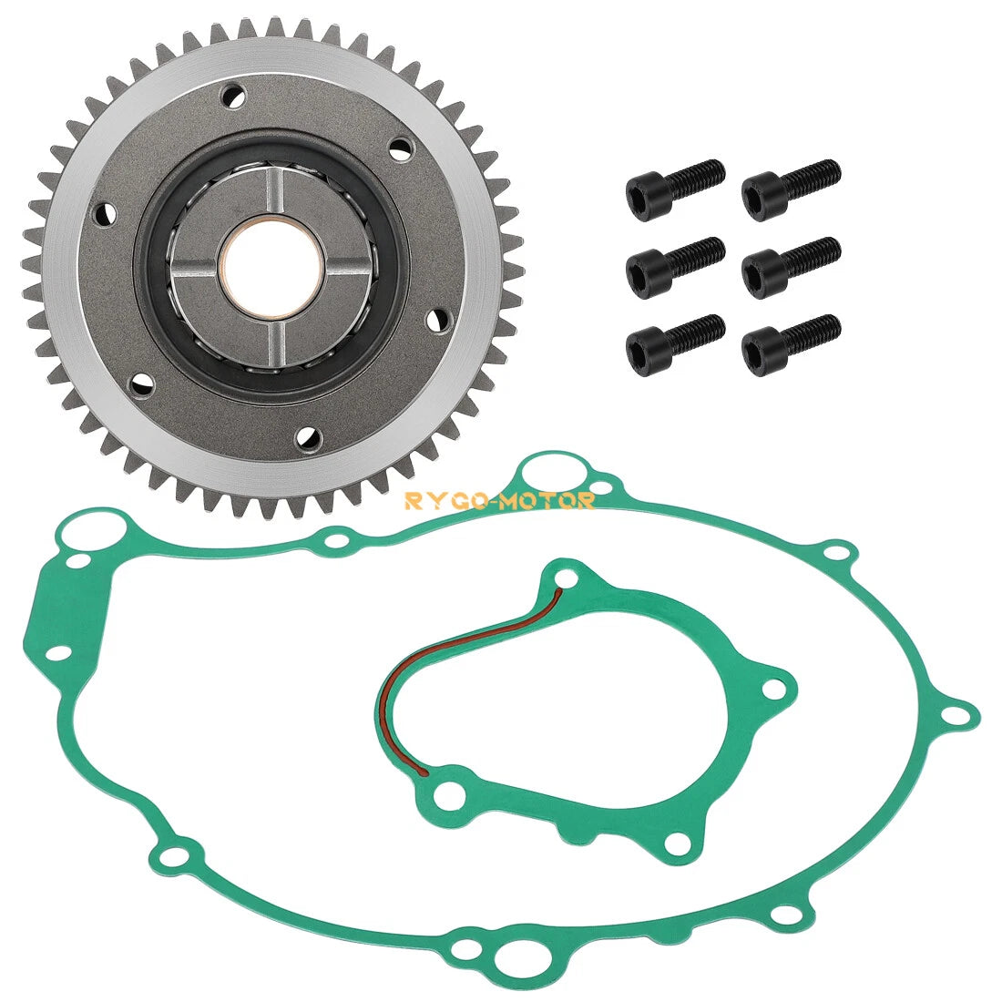 One Way Bearing Starter Clutch Gear w/Gasket for Yamaha Raptor 660 (2004–2005)