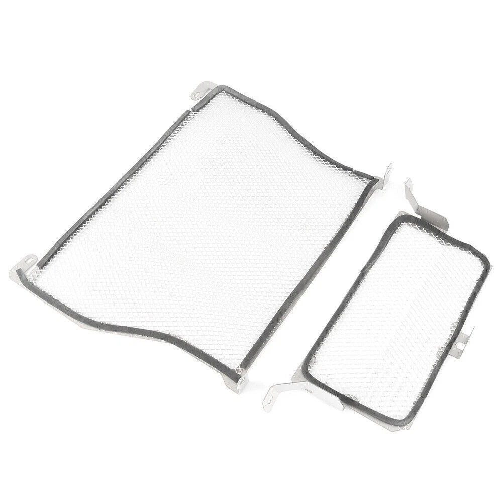 Radiator Guard Grill Cover for BMW S1000RR (2010–2016) - Silver
